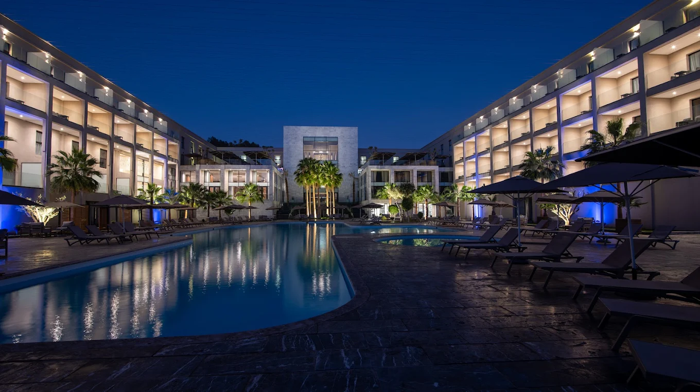 Capture d'écran du projet Dominium Palace Agadir